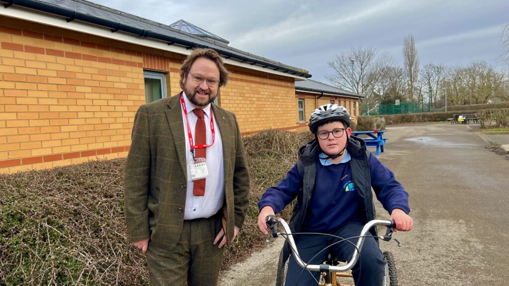 Abbey Hill School. Bikes. Cleveland PCC